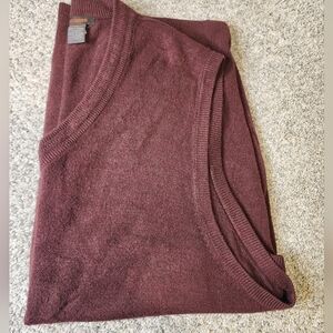 Dockers Men's Burgundy Sweater Vest 3XLT